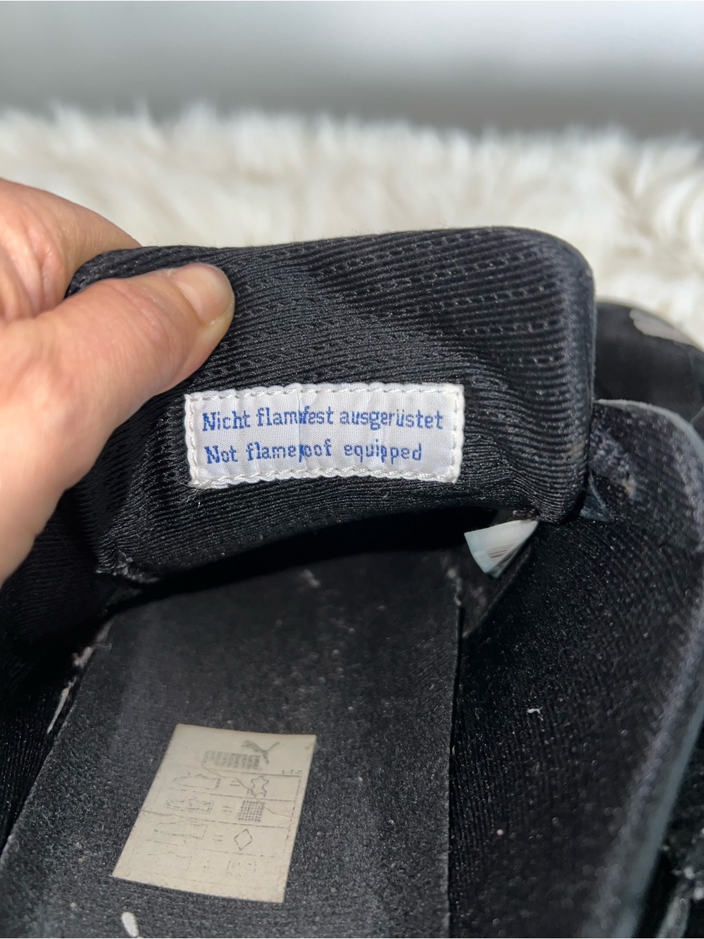 Puma Black Suede Sneakers – Men’s Size 10 (Approx.) – Classic Lace-Up Athletic - Picture 6 of 10